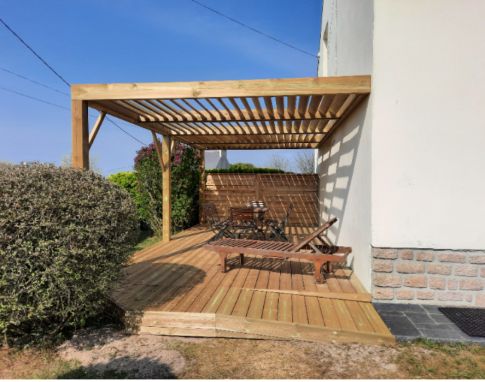Pose d'un garde-corps sur la terrasse d'une habitation près de Lannilis, Guissény et Ploudalmézeau Pose d'un garde-corps sur la terrasse d'une habitation près de Lannilis, Guissény et Ploudalmézeau