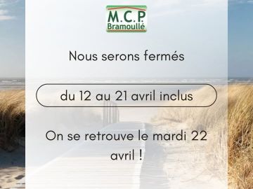 🌟 Fermeture pour congés 🌟

Nous vous informons que nous serons fermés du lundi 14 au lundi 21 avril inclus. Nous serons de retour dès le mardi 22 avril pour...