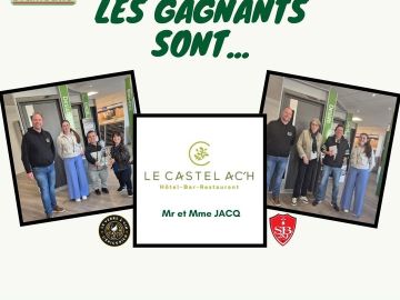 🎉 Félicitations à nos gagnants des portes ouvertes ! 🎉

Merci à tous ceux qui sont venus nous rendre visite ! Nous avons le plaisir d'annoncer les heureux...