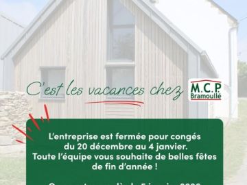 🎅 Ho ho ho… c’est l’heure de la pause festive ! 
Notre équipe part célébrer les fêtes ! 🎄✨

L’entreprise sera fermée du 20 décembre au 4 janvier 2026. 
Nous...