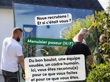 📢 𝐎𝐟𝐟𝐫𝐞 𝐝’𝐞𝐦𝐩𝐥𝐨𝐢 !
Vous cherchez une entreprise où vous sentir bien, évoluer et participer à de beaux projets ? 

Chez nous, vous trouverez :
🔨 Des chantiers...