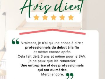 ✨ Le chantier est terminé… notre #engagement, lui, continue.

Conseiller, accompagner, installer… et rester présents après la pose : c’est ça, notre vision...